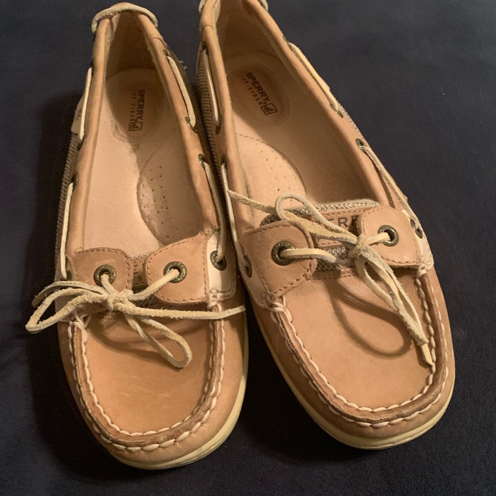 Sperry Top Siders Leather Women’s Boat Shoes 7.5W